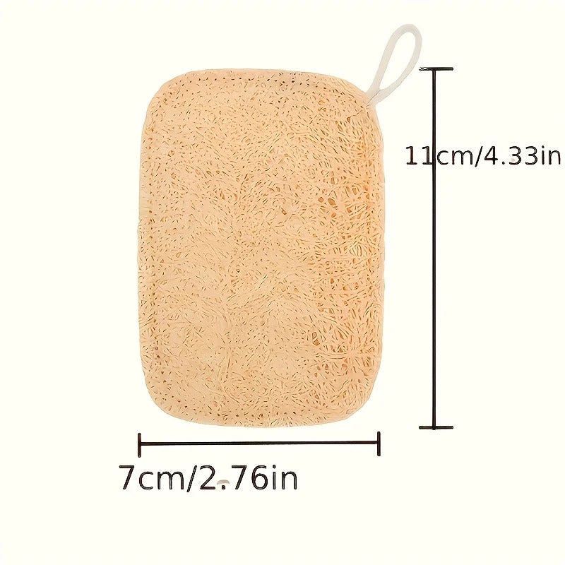 Natuurlijke Uveena Loofah Exfoliërende Sponsen (6 Stuks)
