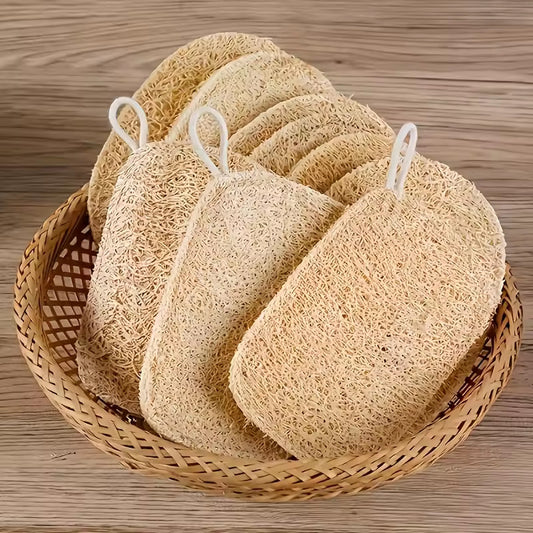 Natuurlijke Uveena Loofah Exfoliërende Sponsen (6 Stuks)